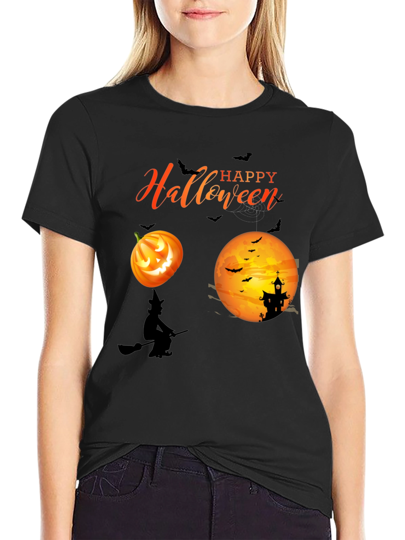 Halloween Graphic Tee - Spooky Season Shirt