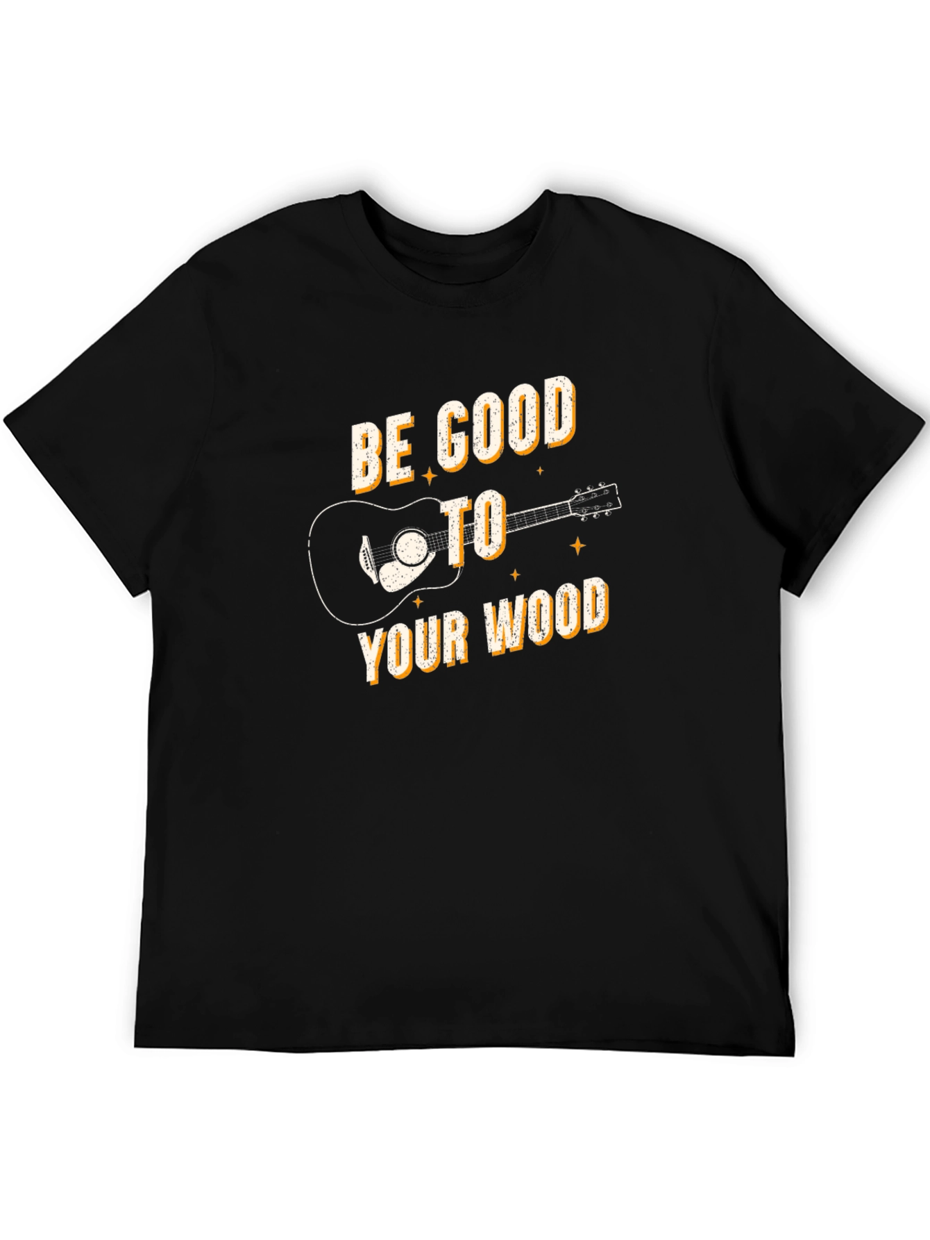 Be Good to Your Wood Guitar T-Shirt
