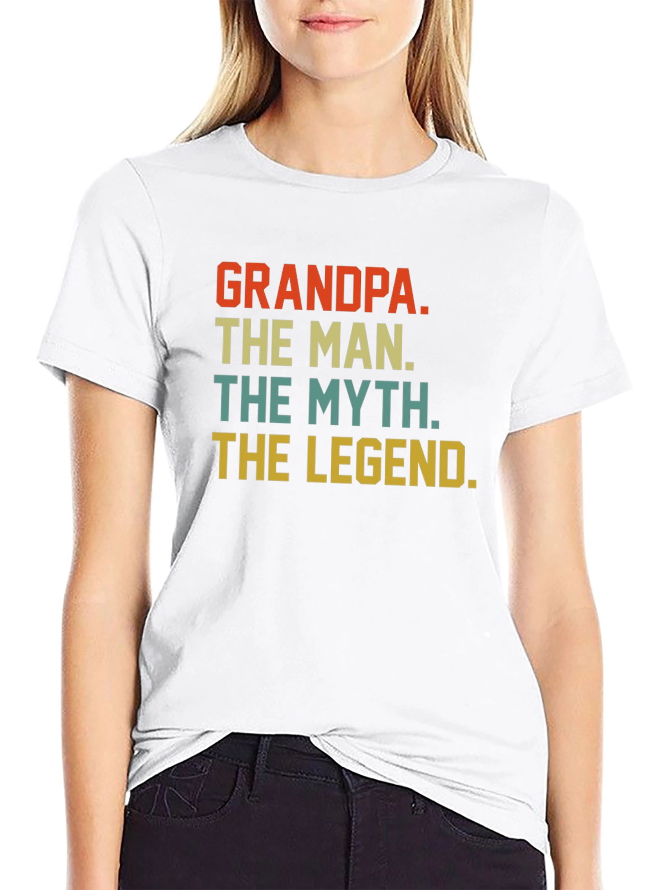 Grandpa the Man the Myth the Legend T-Shirt