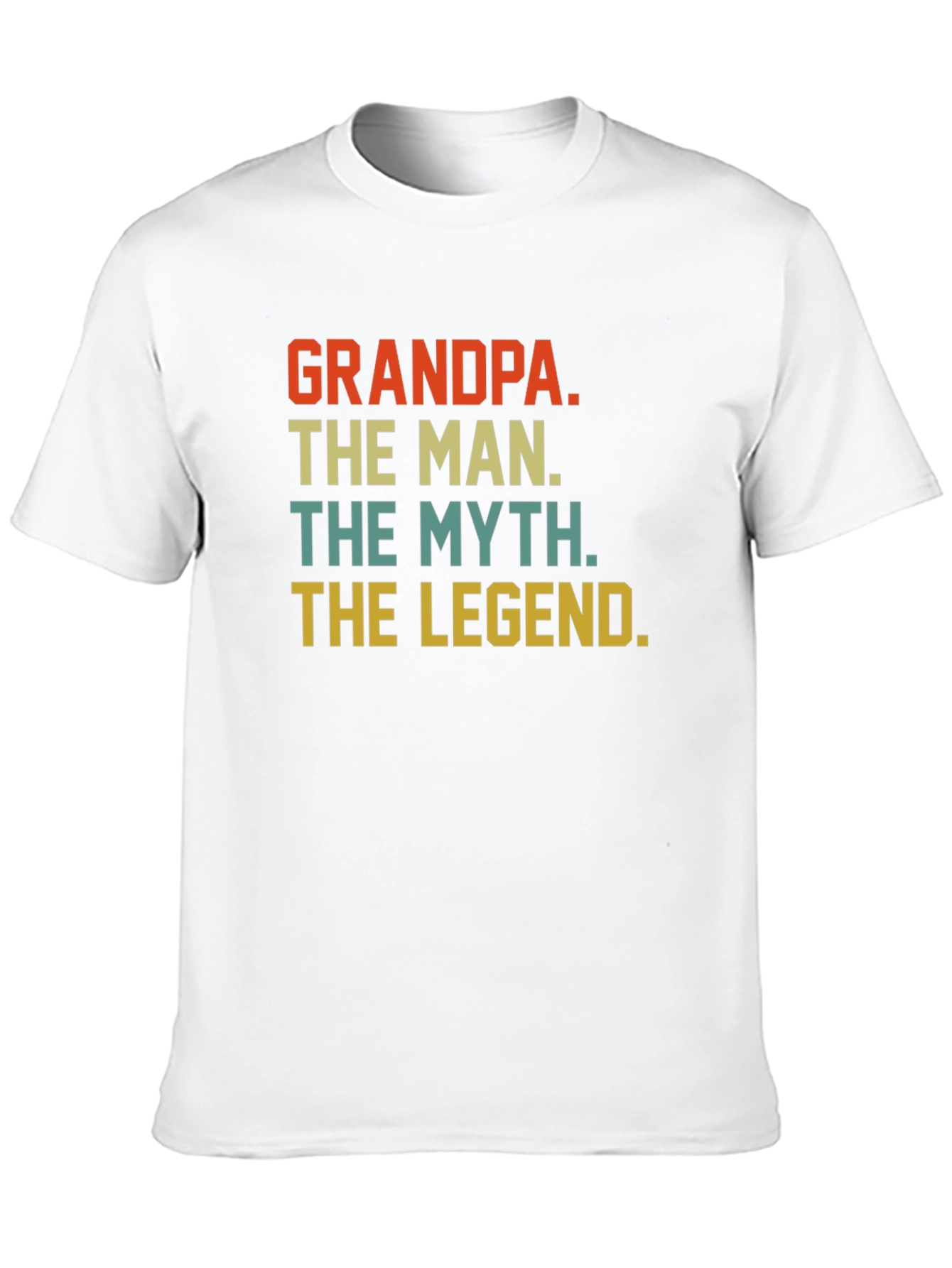 Grandpa the Man the Myth the Legend T-Shirt