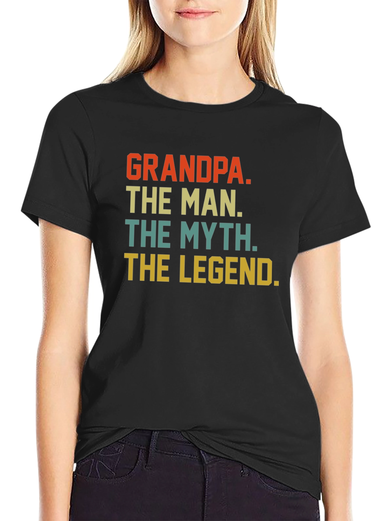 Grandpa the Man the Myth the Legend T-Shirt