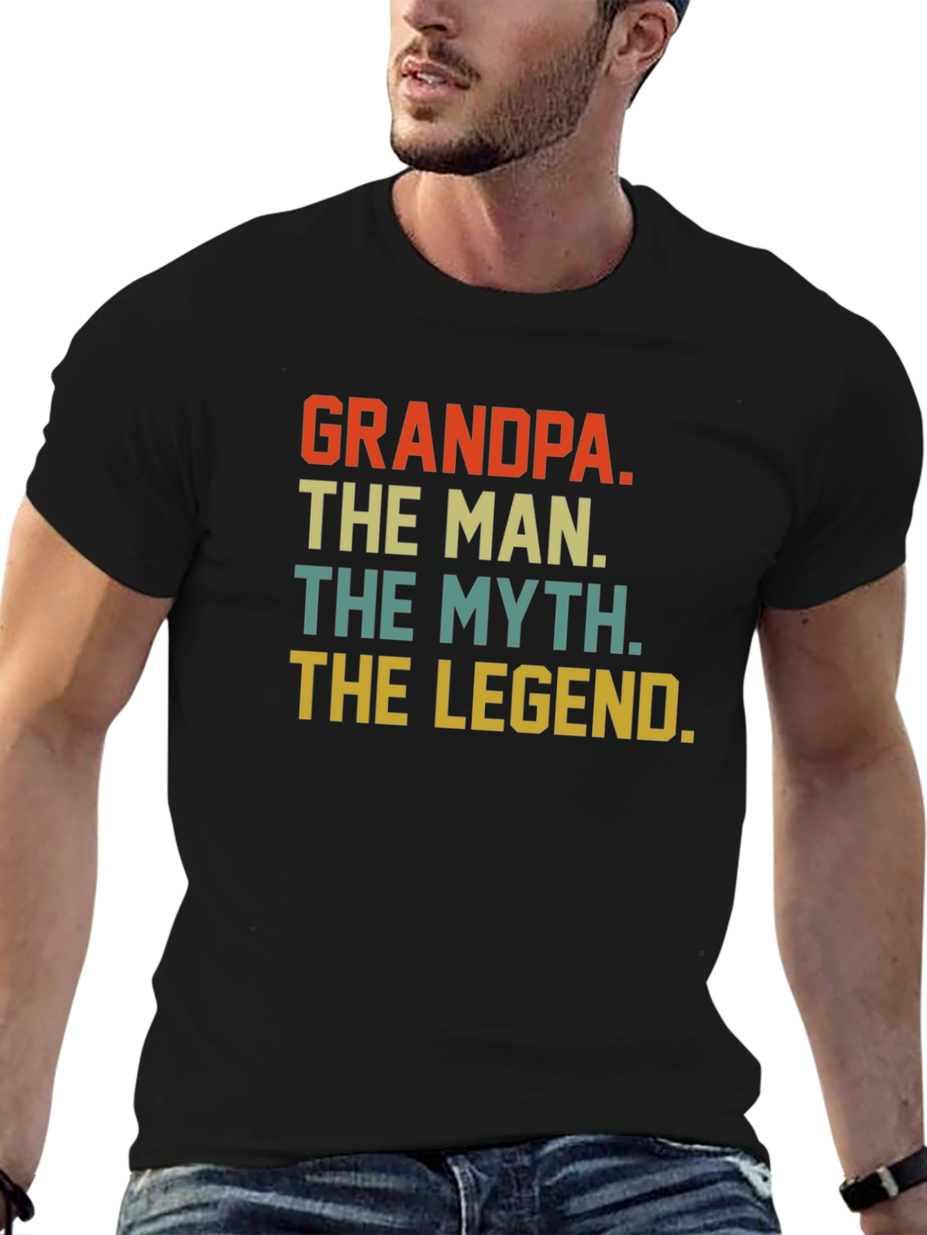 Grandpa the Man the Myth the Legend T-Shirt
