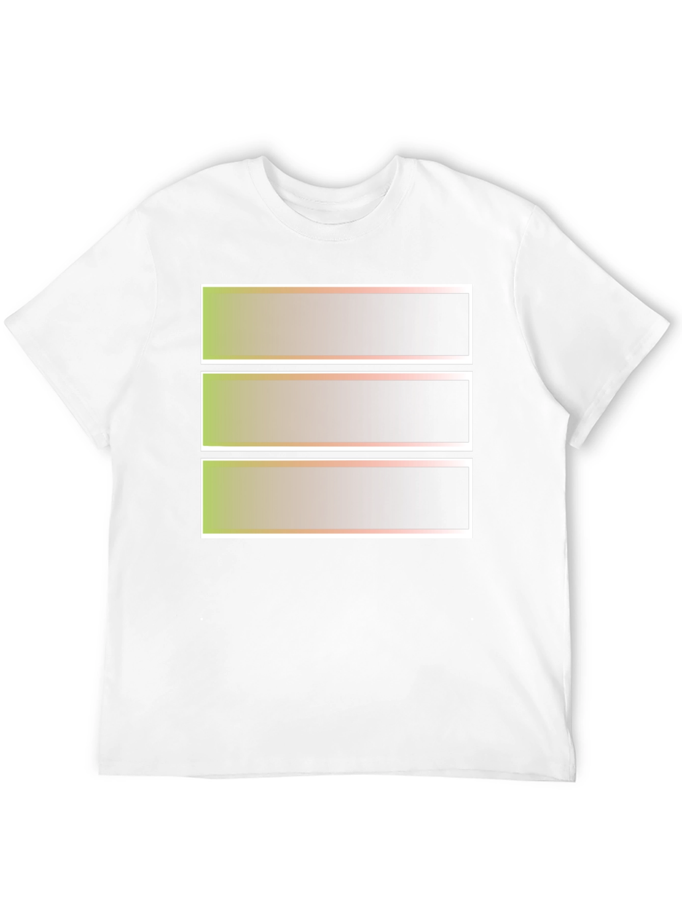 Abstract Graphic Tee - Black Crew Neck T-Shirt