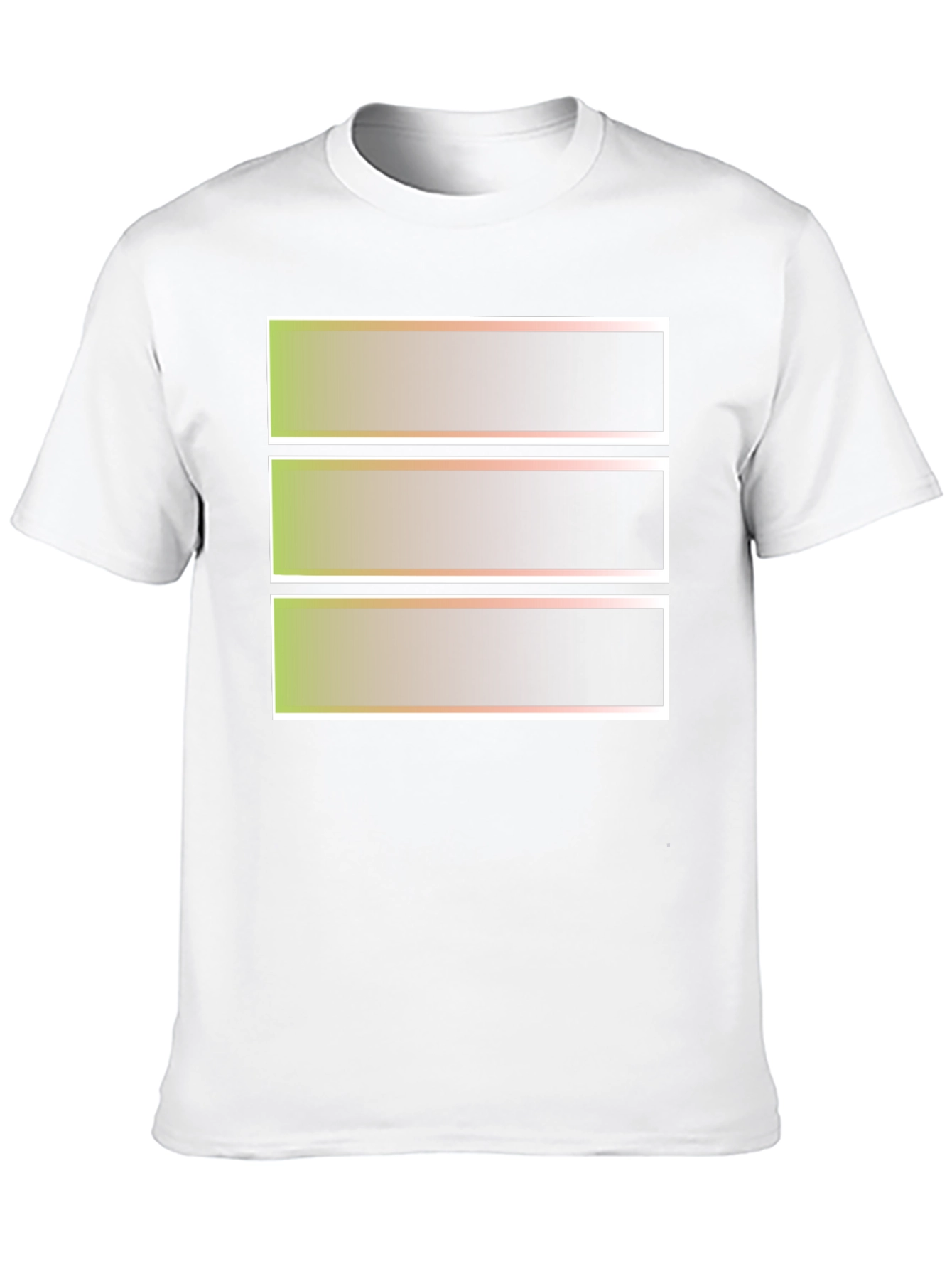 Abstract Graphic Tee - Black Crew Neck T-Shirt