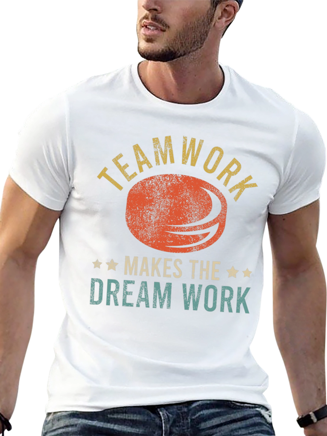 Teamwork Makes the Dream Work Graphic Tee