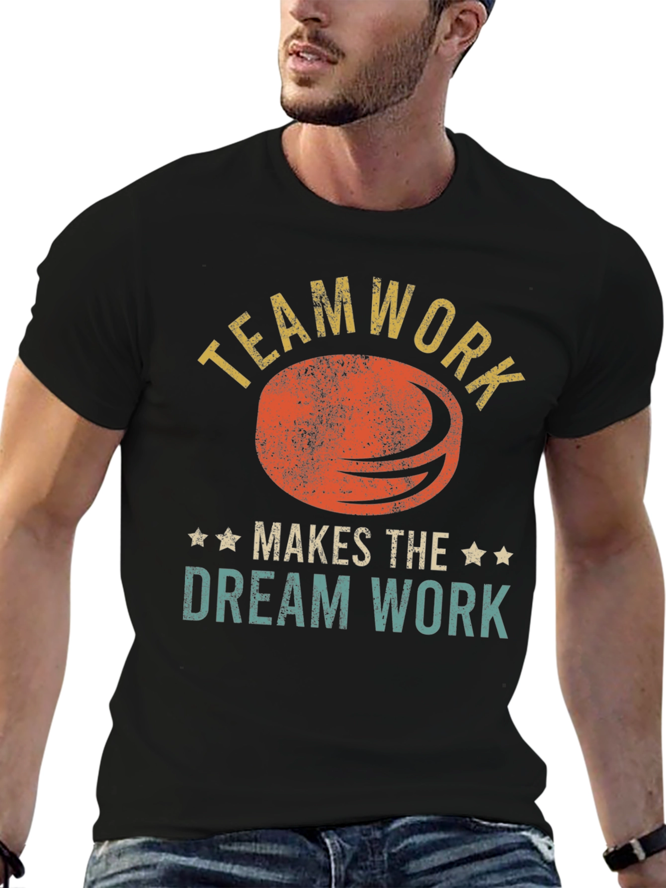Teamwork Makes the Dream Work Graphic Tee