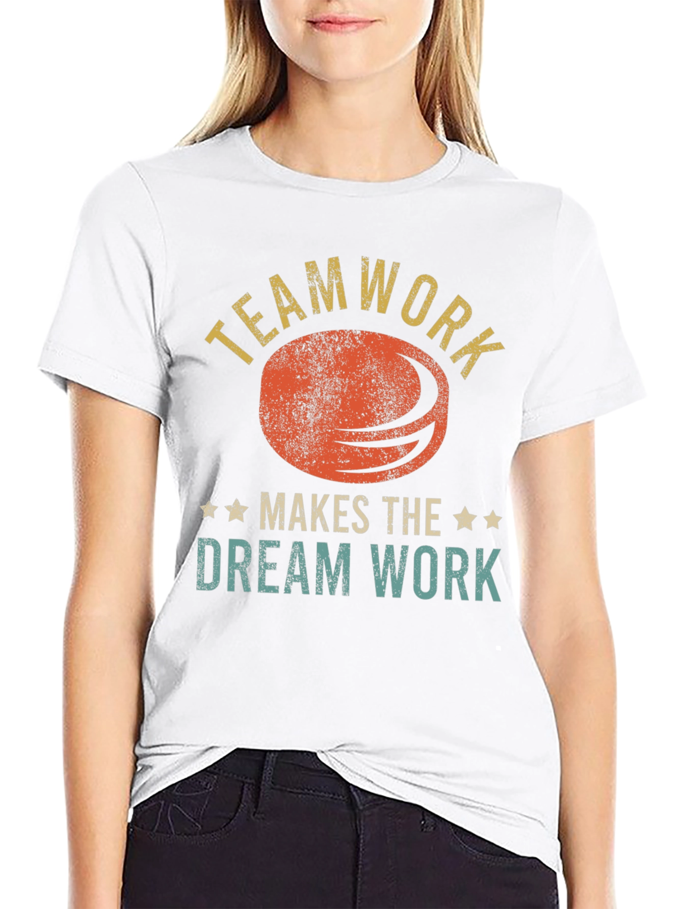 Teamwork Makes the Dream Work Graphic Tee