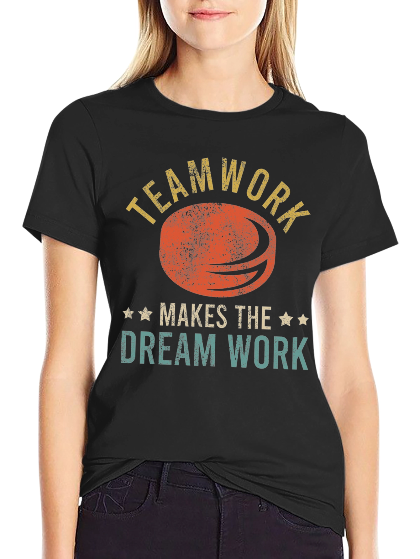 Teamwork Makes the Dream Work Graphic Tee