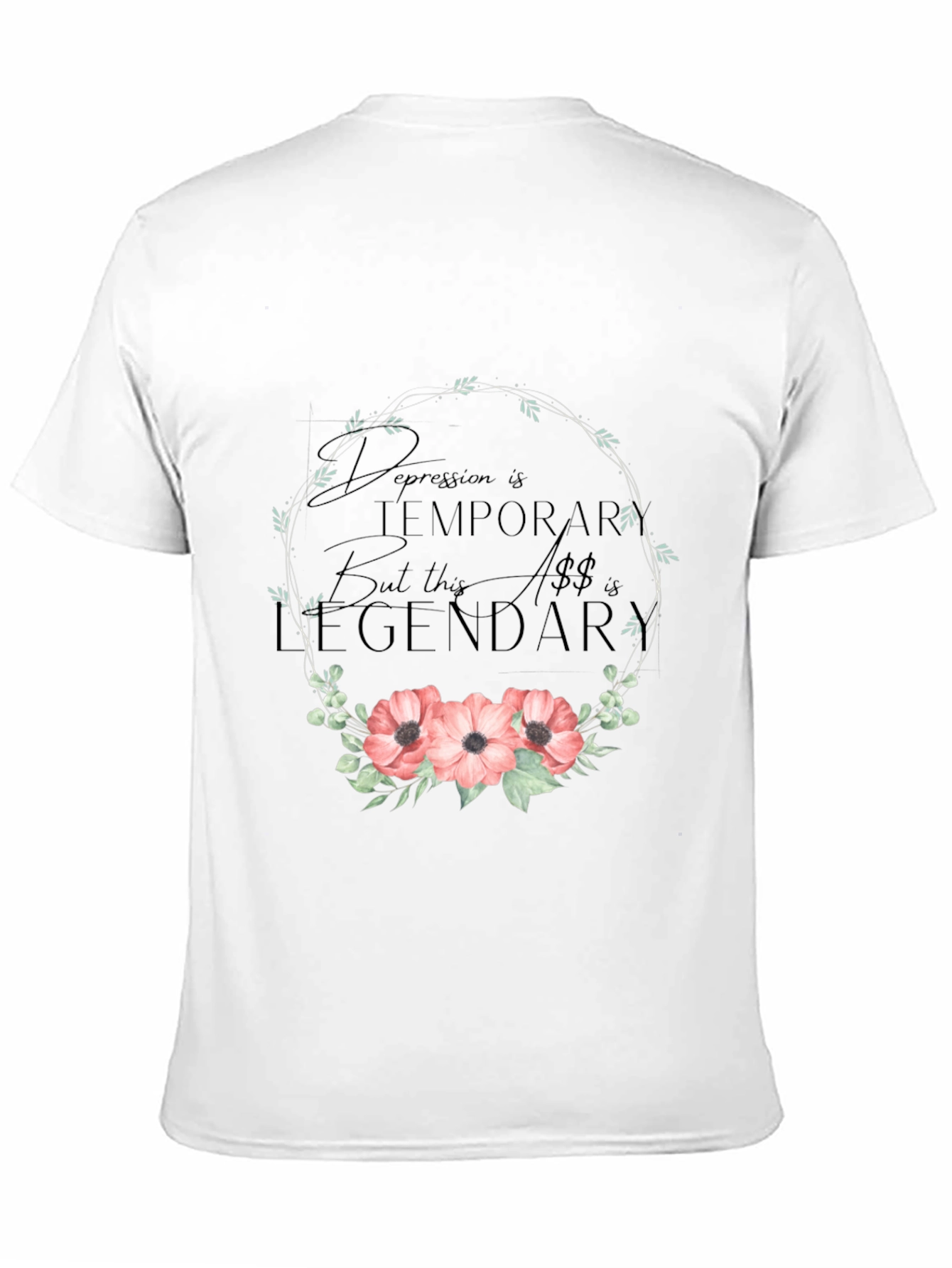 Legendary Floral Graphic Tee