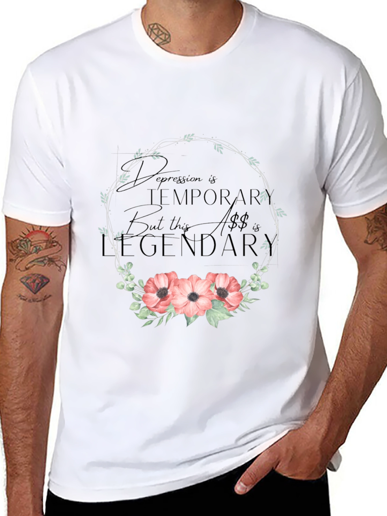 Legendary Floral Graphic Tee