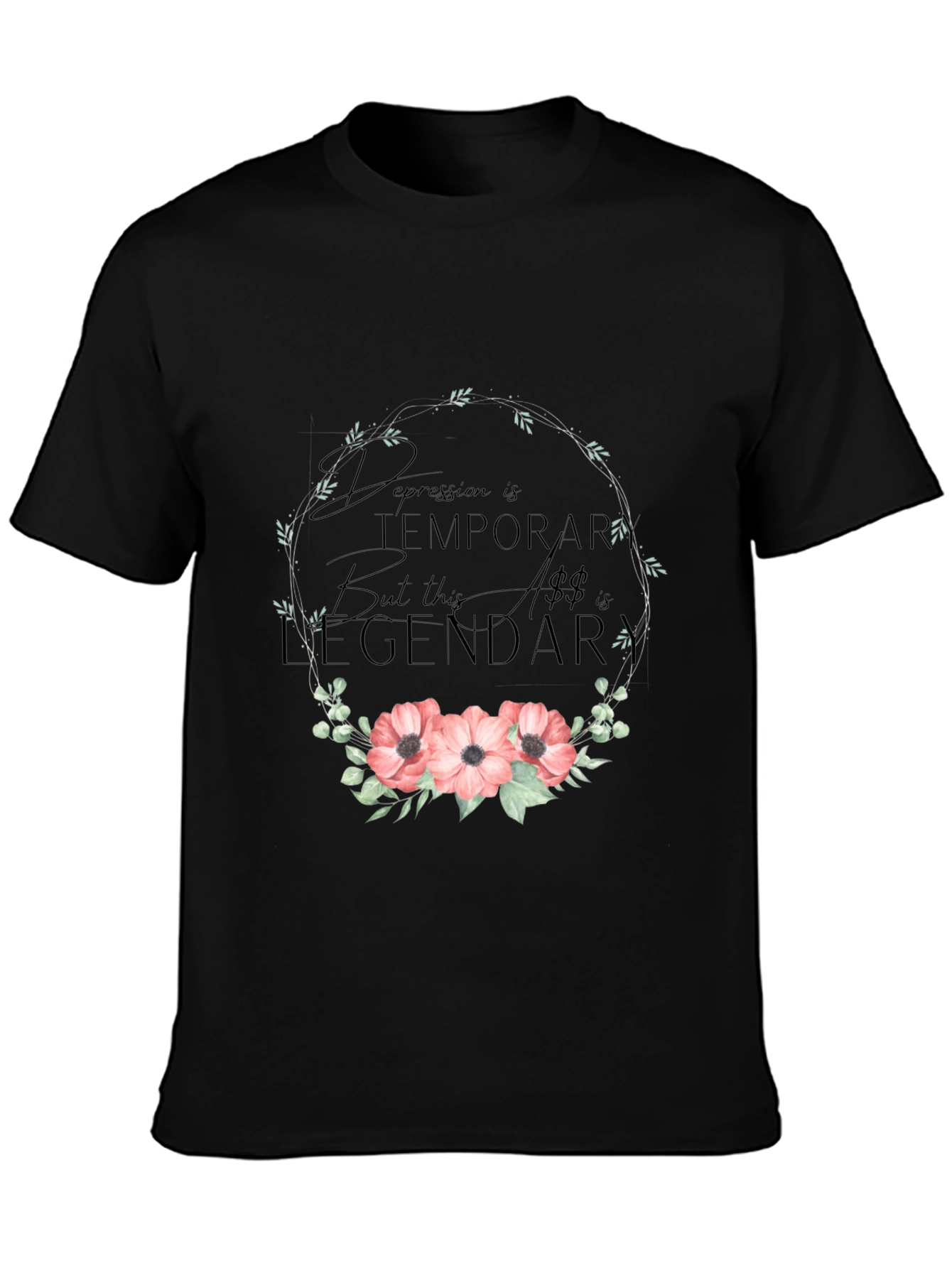 Legendary Floral Graphic Tee