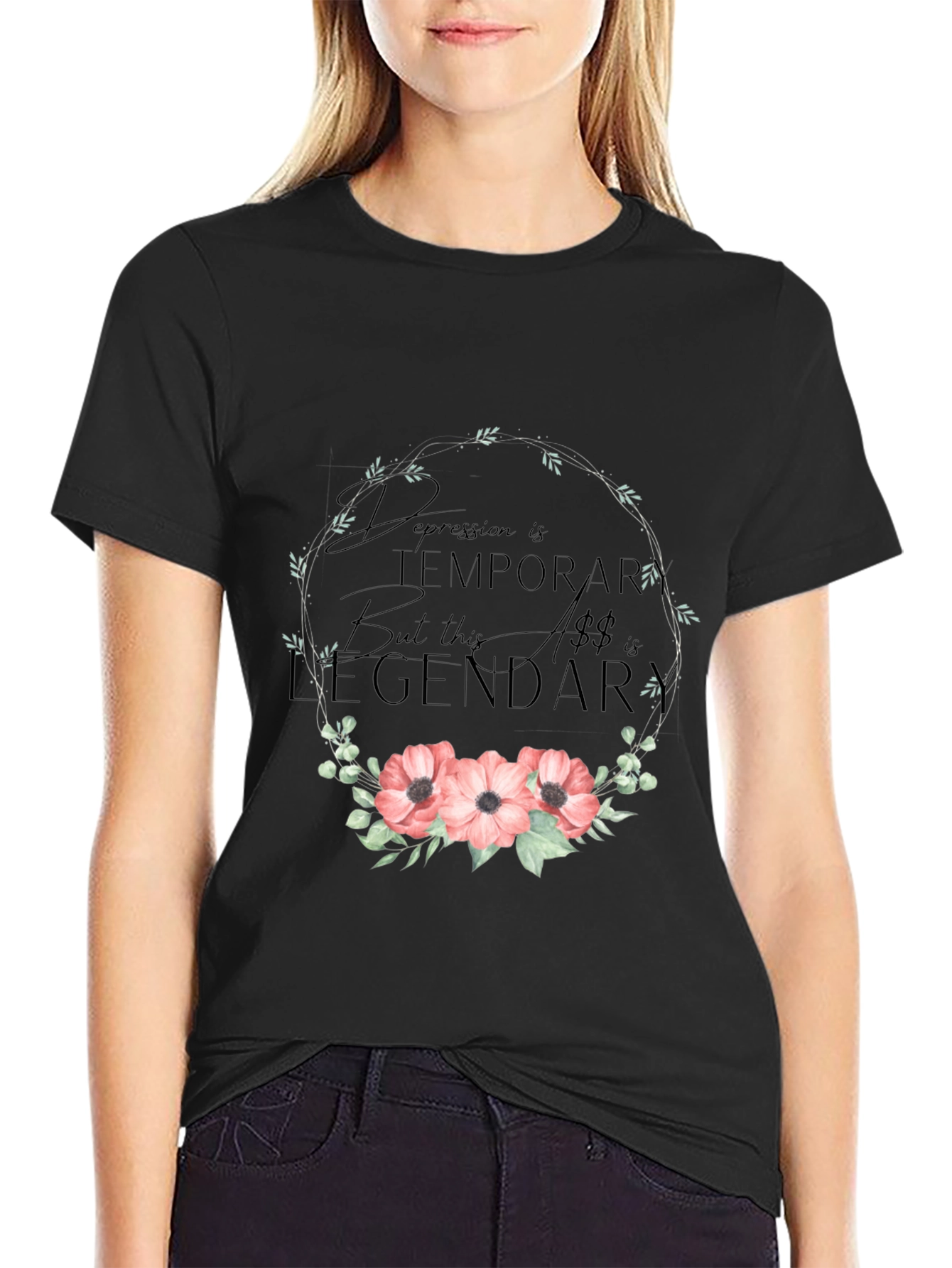 Legendary Floral Graphic Tee