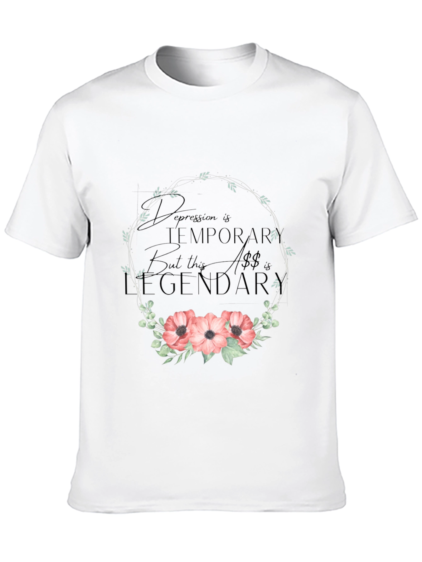 Legendary Floral Graphic Tee