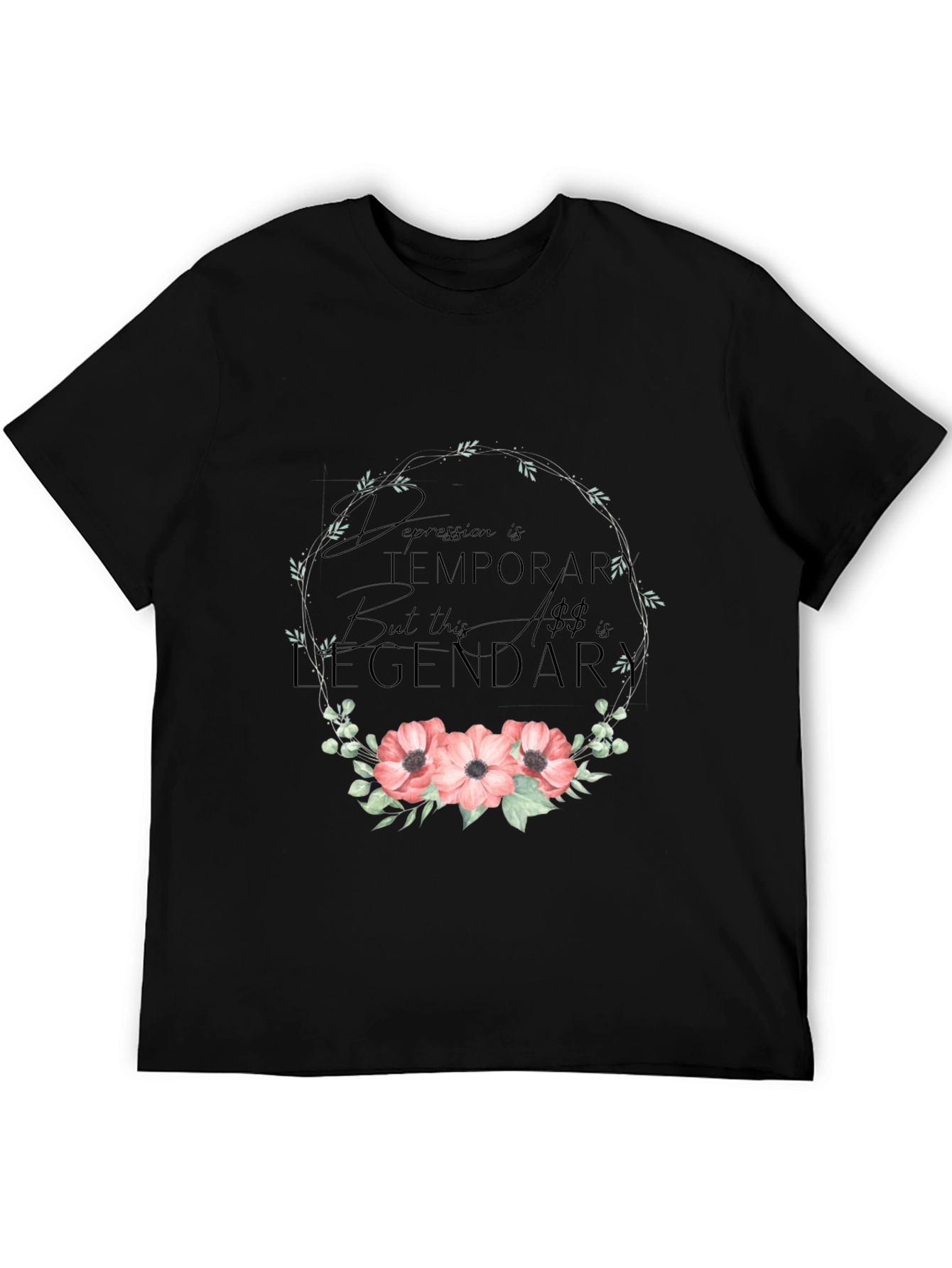 Legendary Floral Graphic Tee
