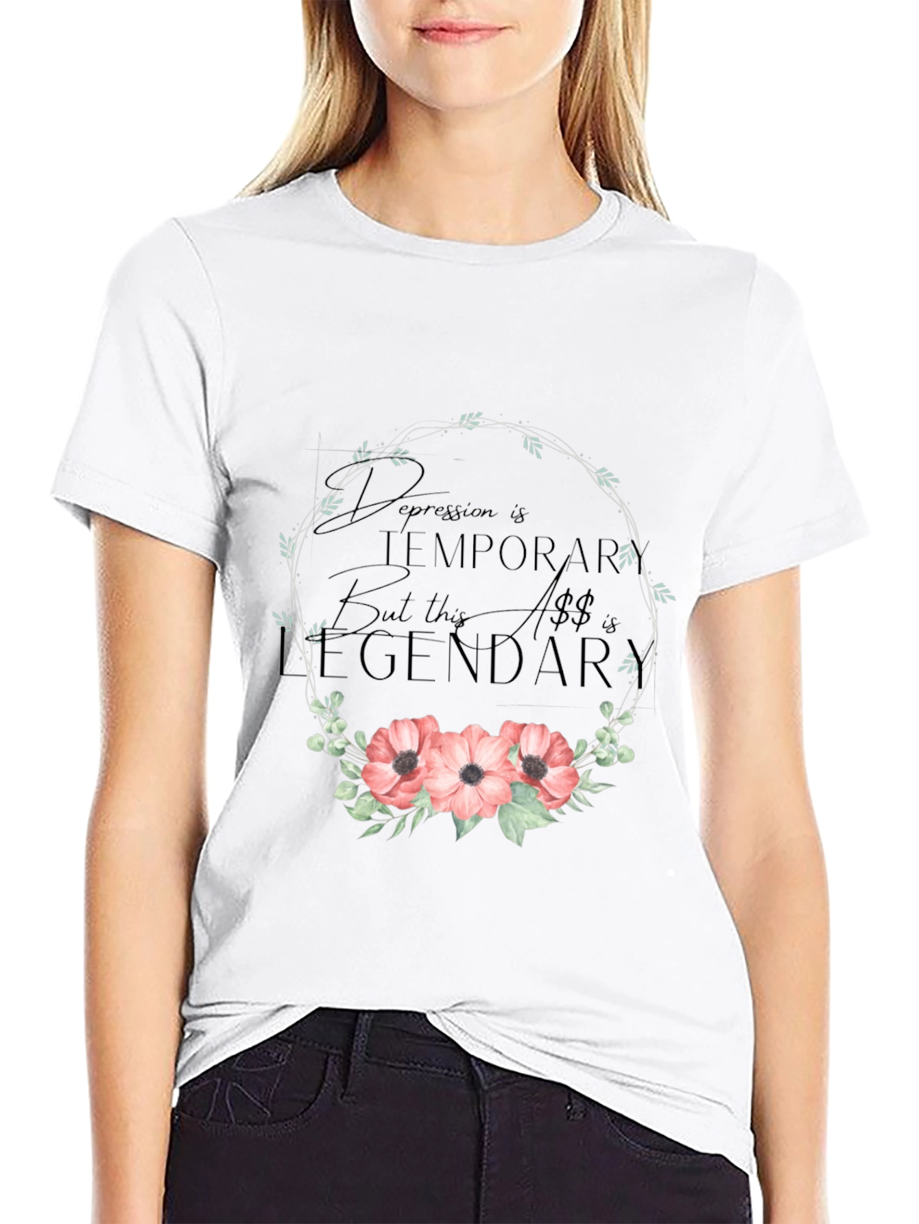 Legendary Floral Graphic Tee