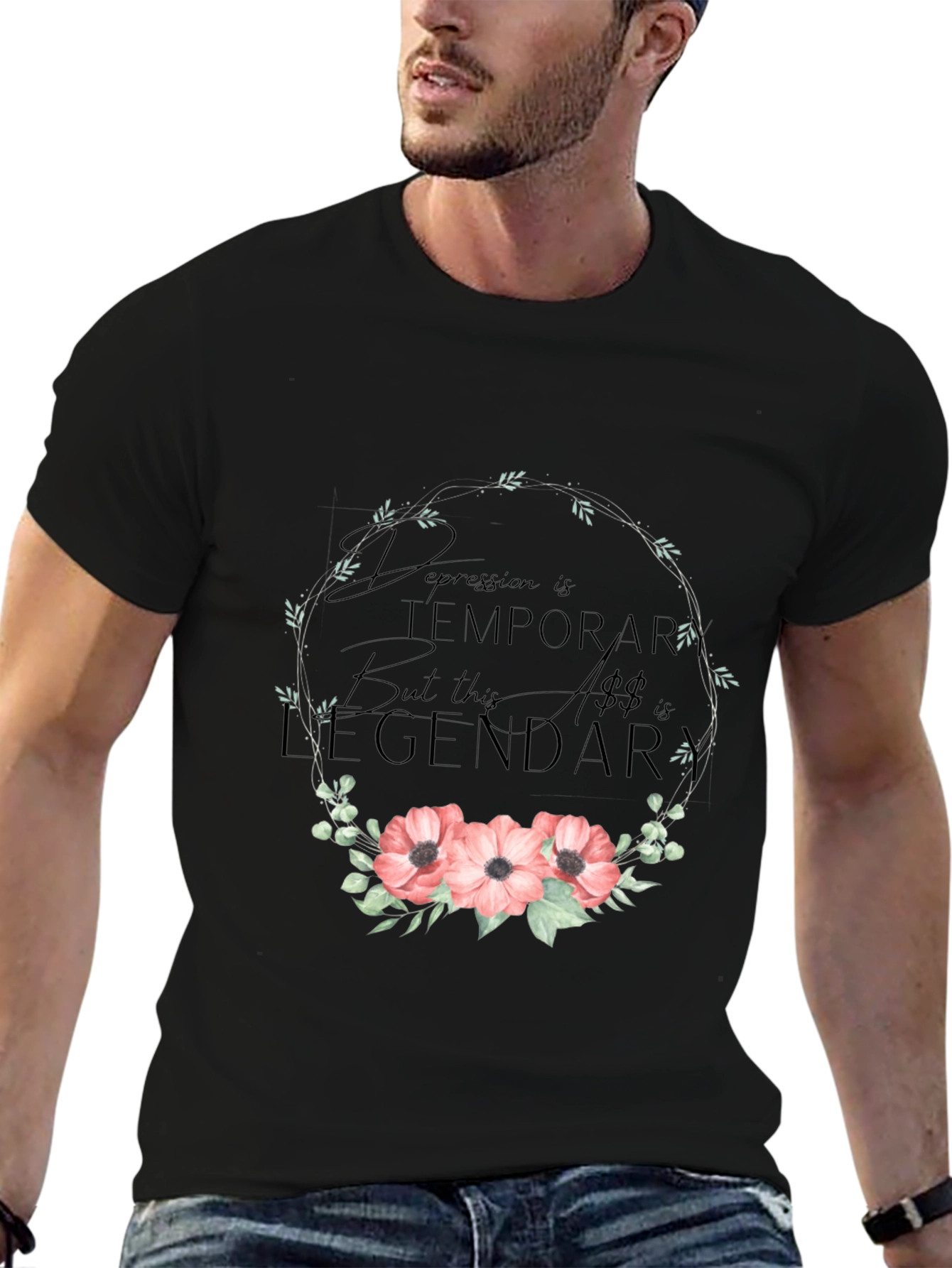 Legendary Floral Graphic Tee