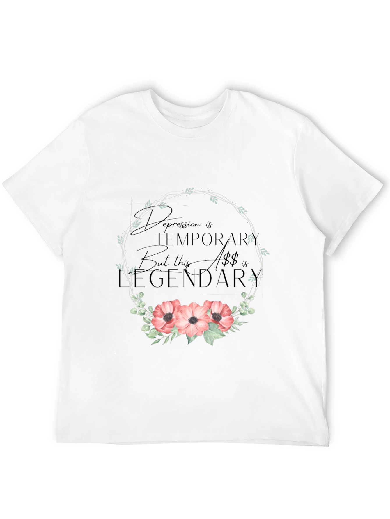 Legendary Floral Graphic Tee