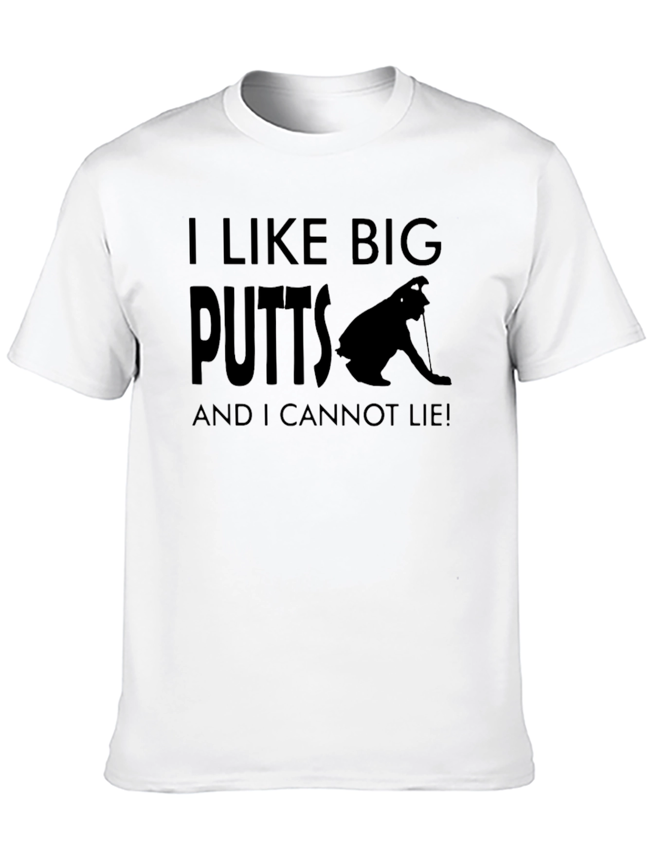 I Like Big Putts Funny Golfing T-Shirt
