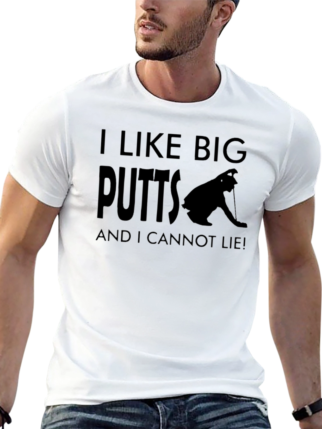 I Like Big Putts Funny Golfing T-Shirt