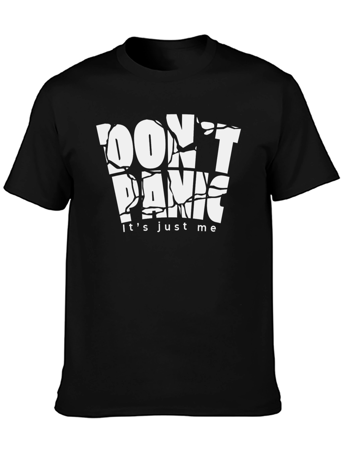 Dont Panic T-Shirt - Funny Graphic Tee