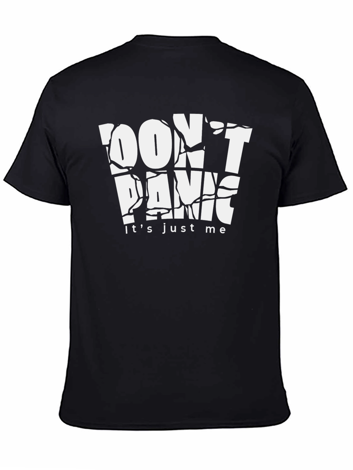 Dont Panic T-Shirt - Funny Graphic Tee