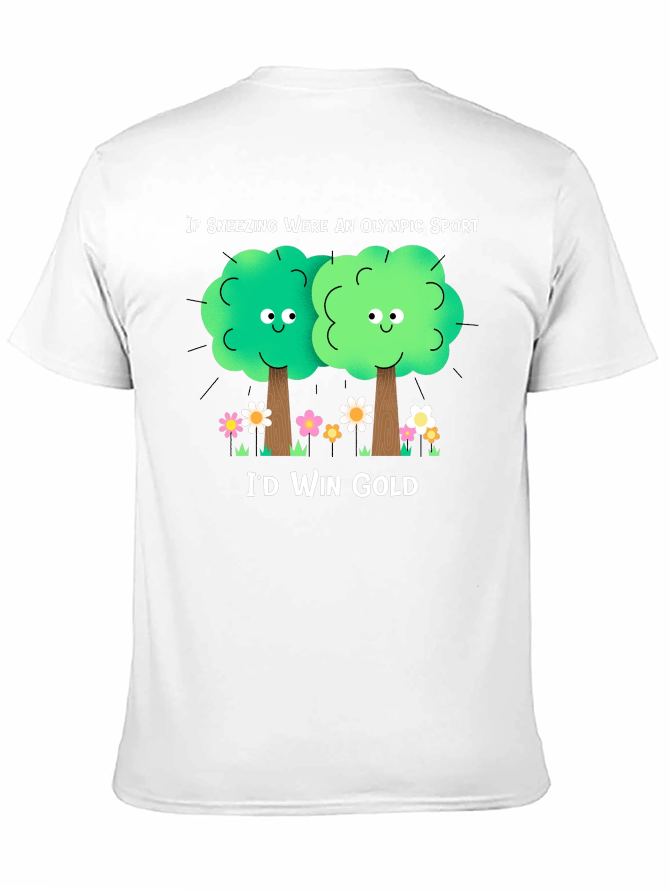 Funny Allergy Season T-Shirt: If Sneezing Olympic Sport