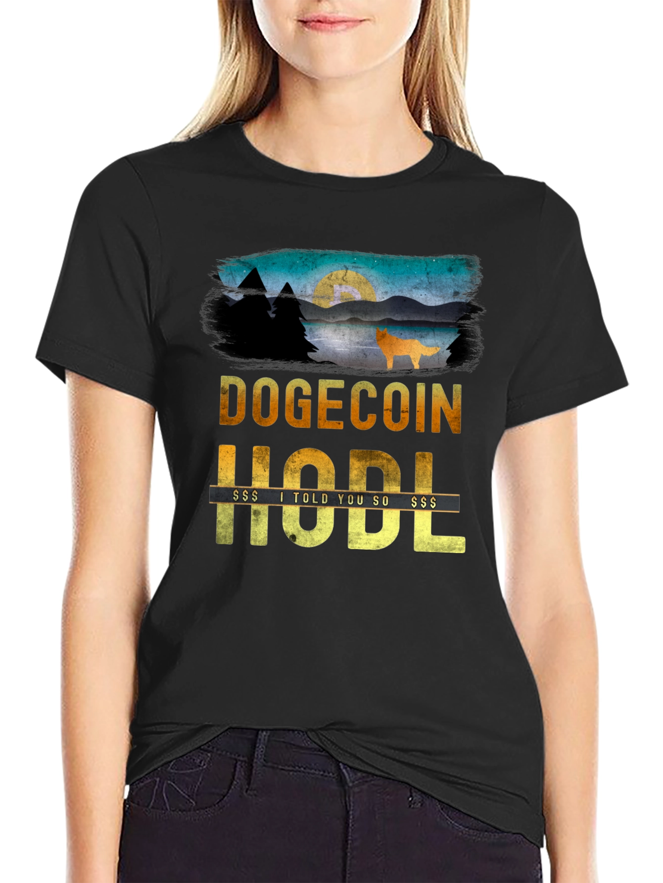 DogeCoin HODL Crypto T-Shirt