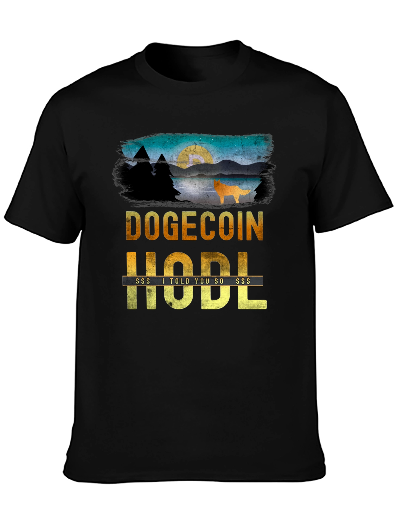 DogeCoin HODL Crypto T-Shirt