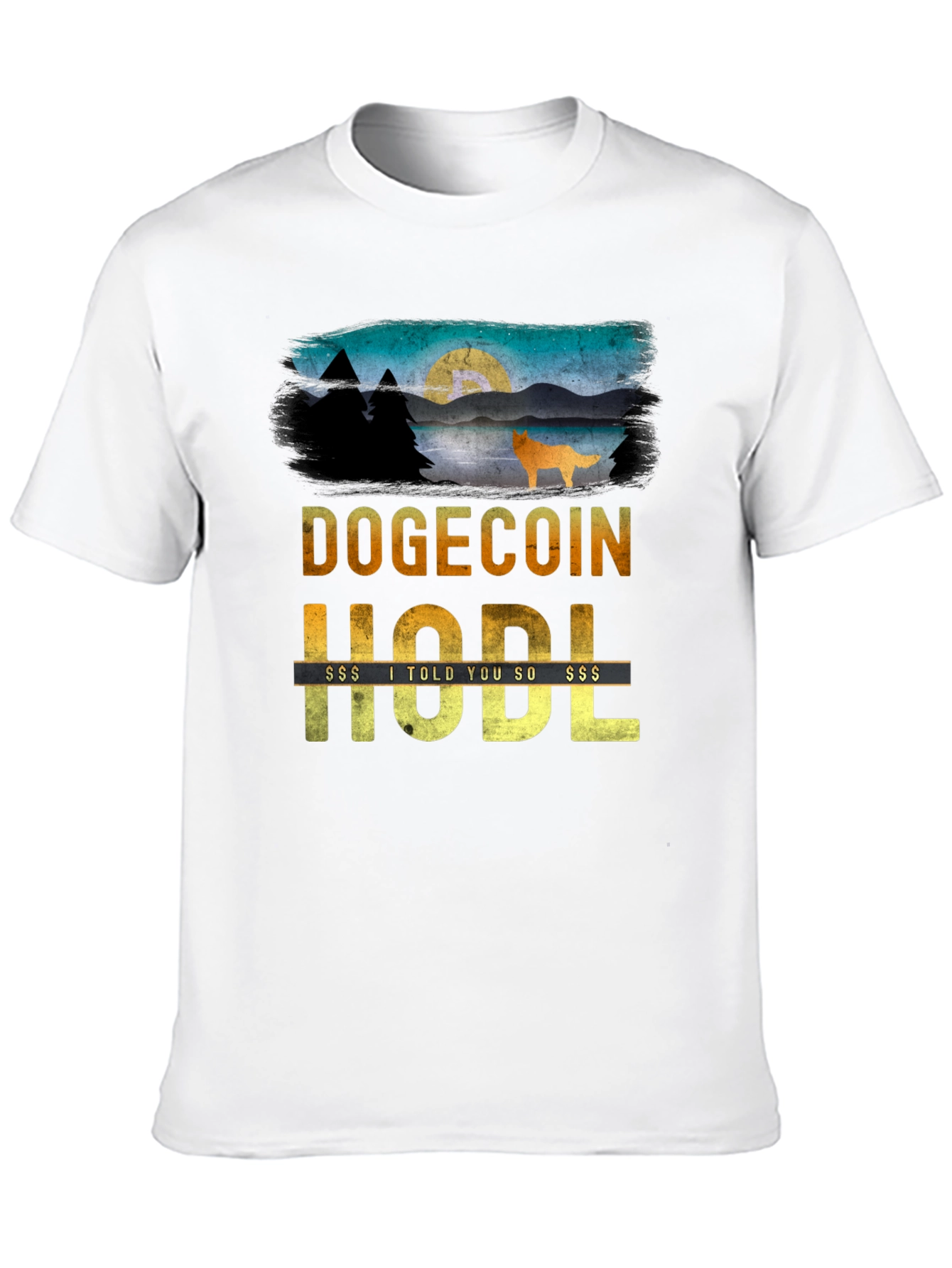 DogeCoin HODL Crypto T-Shirt