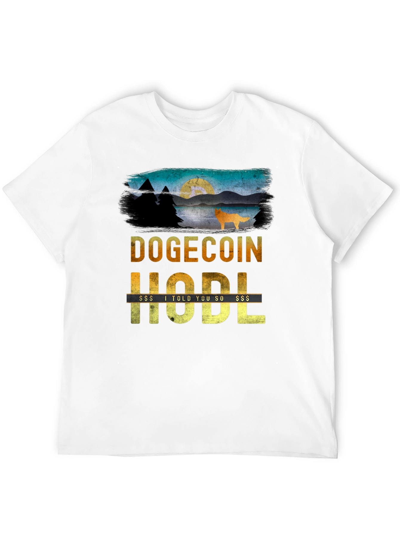 DogeCoin HODL Crypto T-Shirt