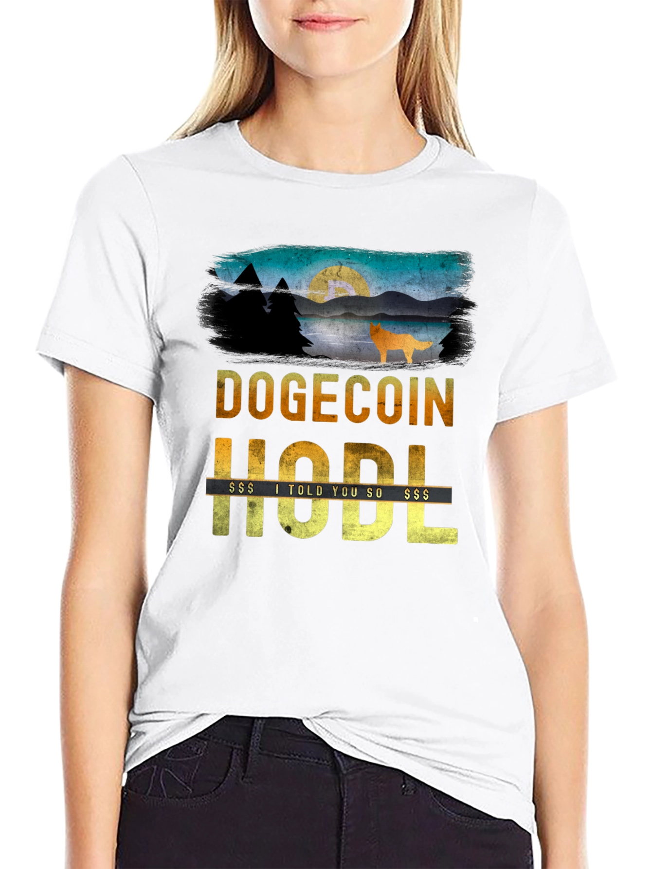 DogeCoin HODL Crypto T-Shirt