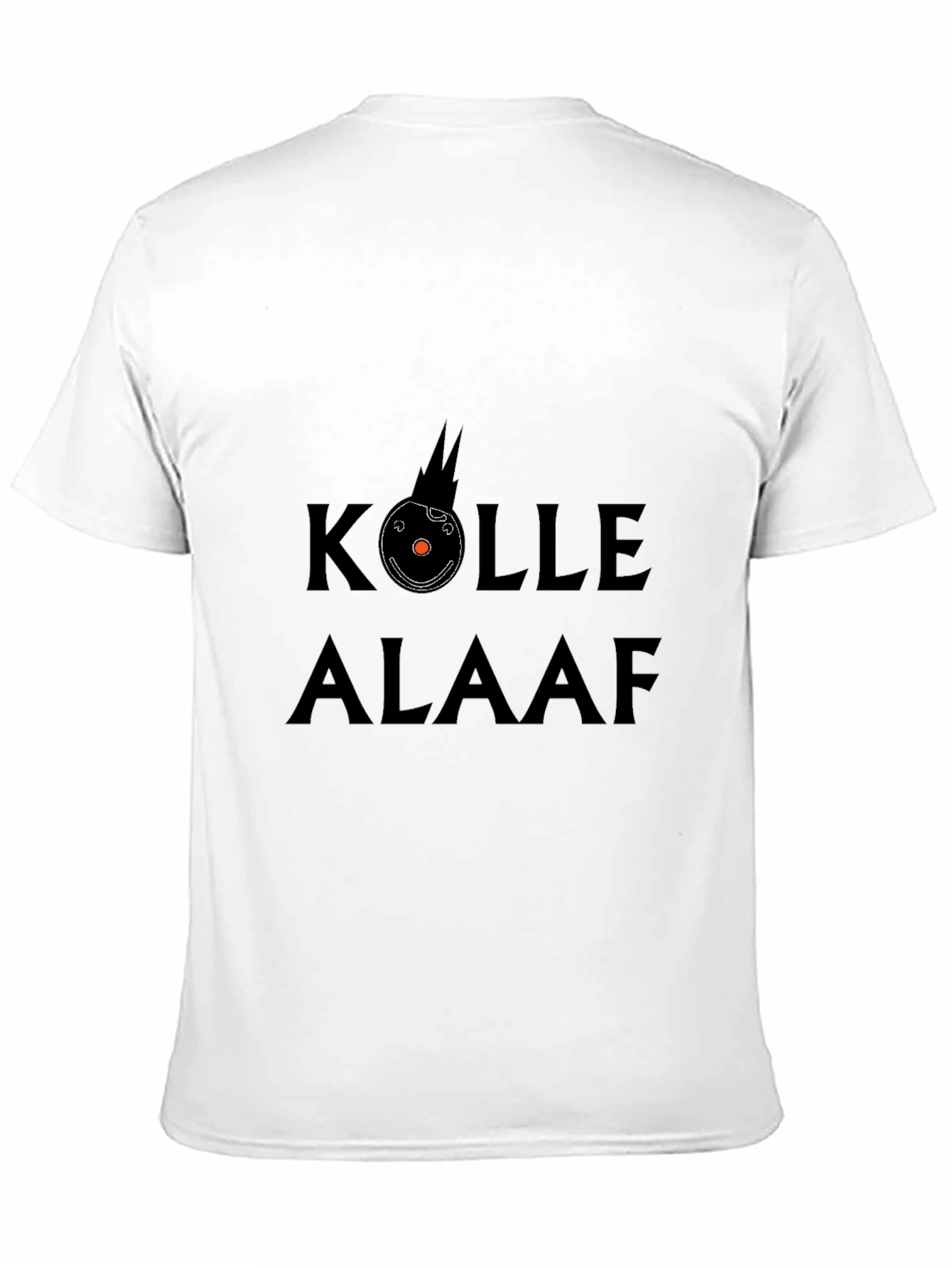 Kolle Alaaf Graphic Print Black T-Shirt