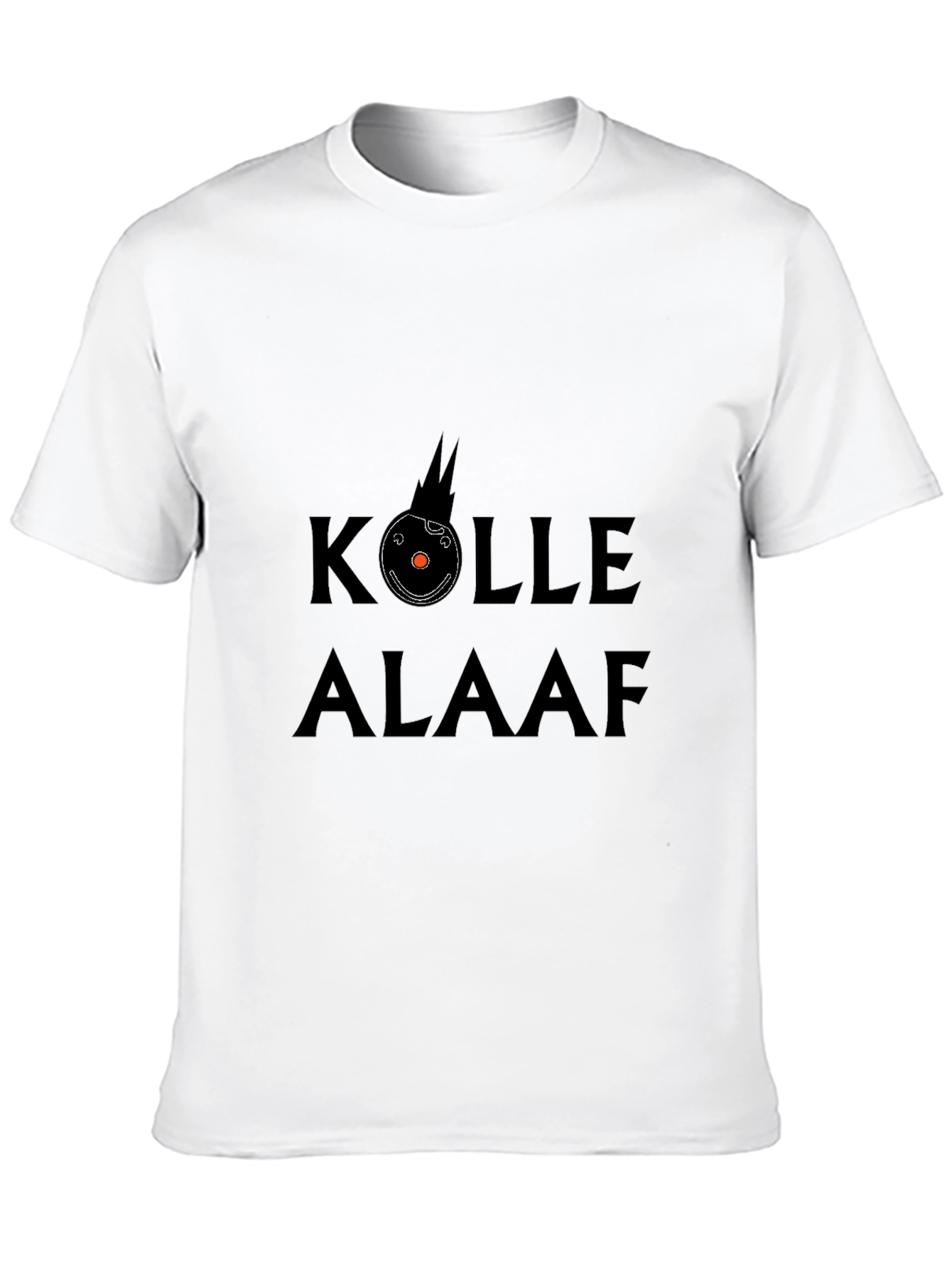 Kolle Alaaf Graphic Print Black T-Shirt