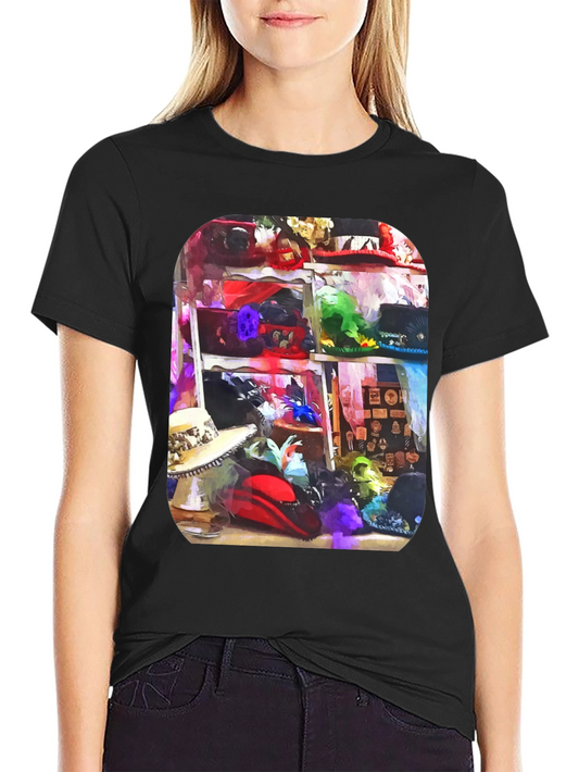 Hats Galore Mens Black T-Shirt