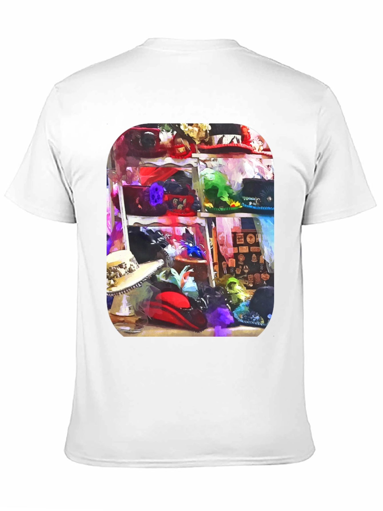 Hats Galore Mens Black T-Shirt