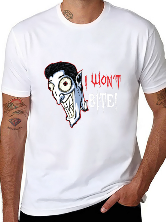 I Wont Bite Vampire Graphic T-Shirt