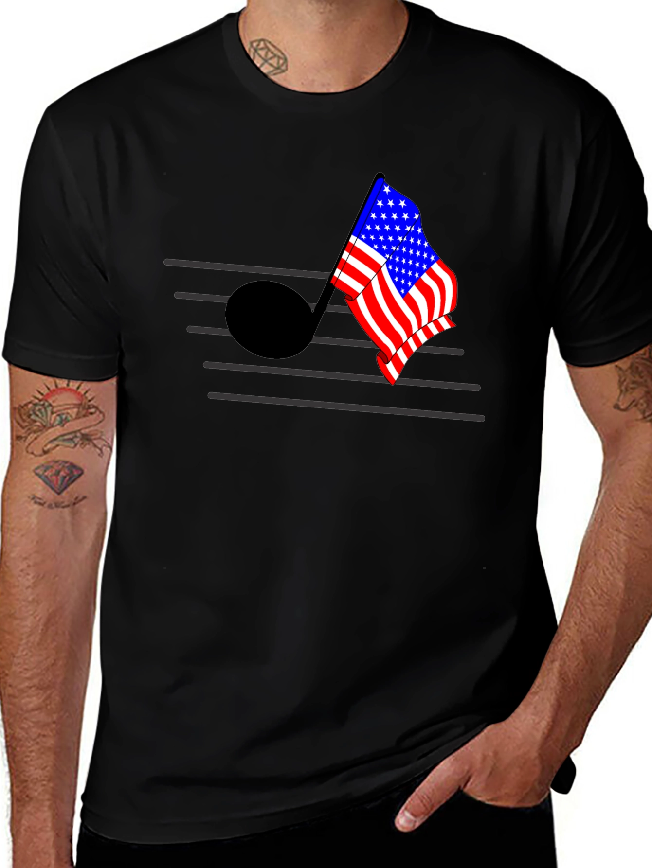 Musical Patriotic T-Shirt