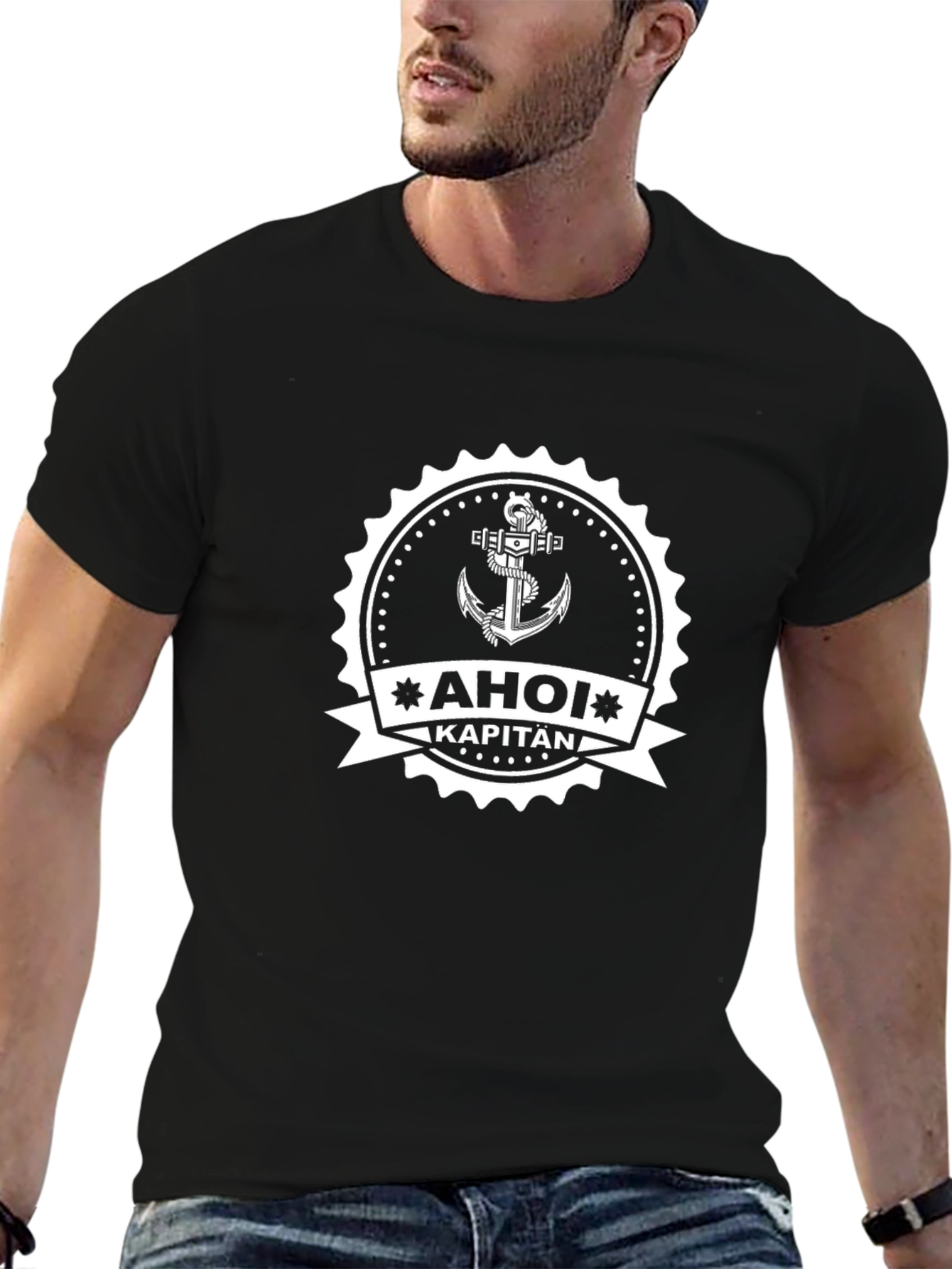 Ahoi Kapitan Graphic T-Shirt