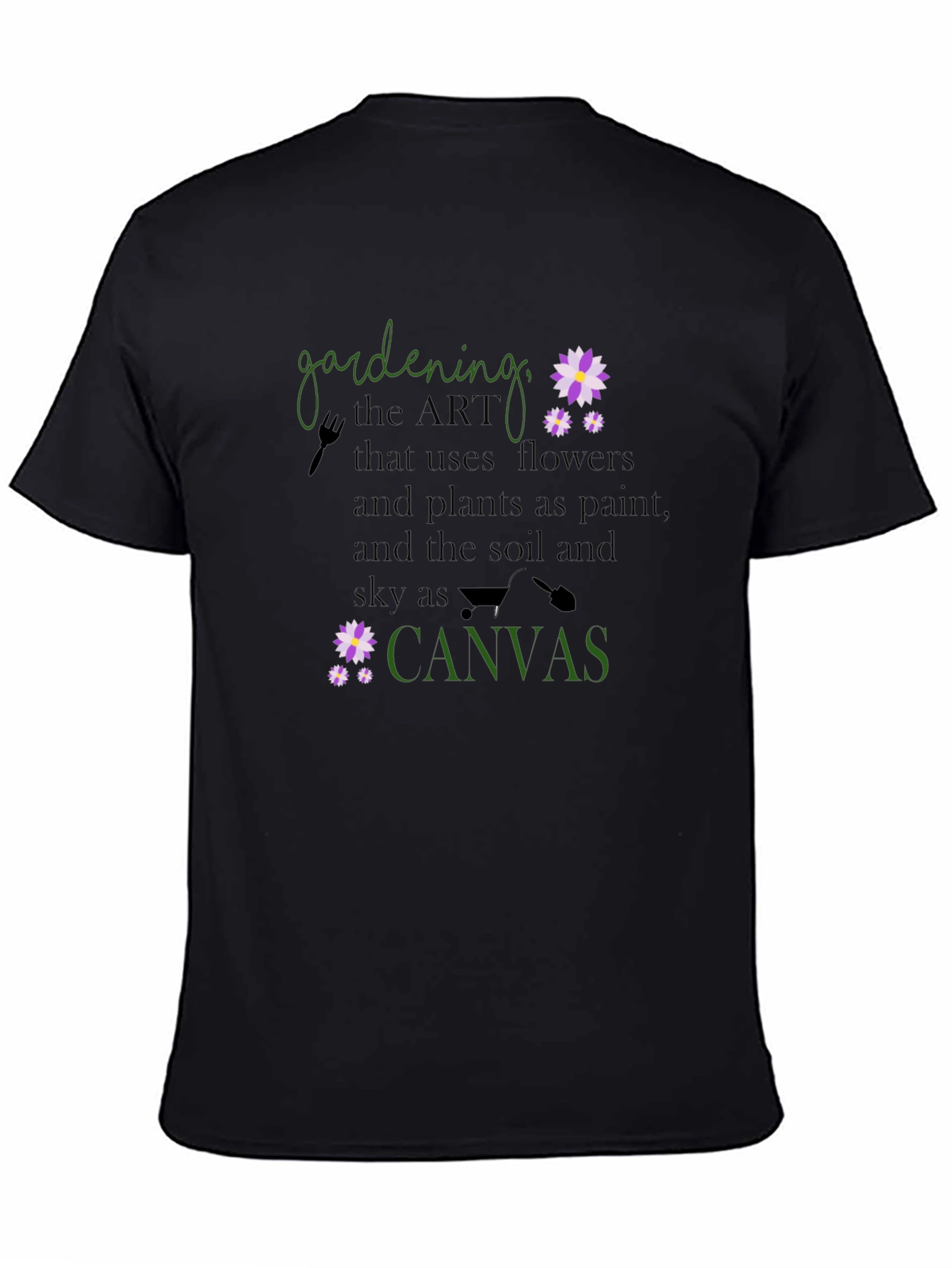 Gardening Art T-Shirt - Nature Lover Tee