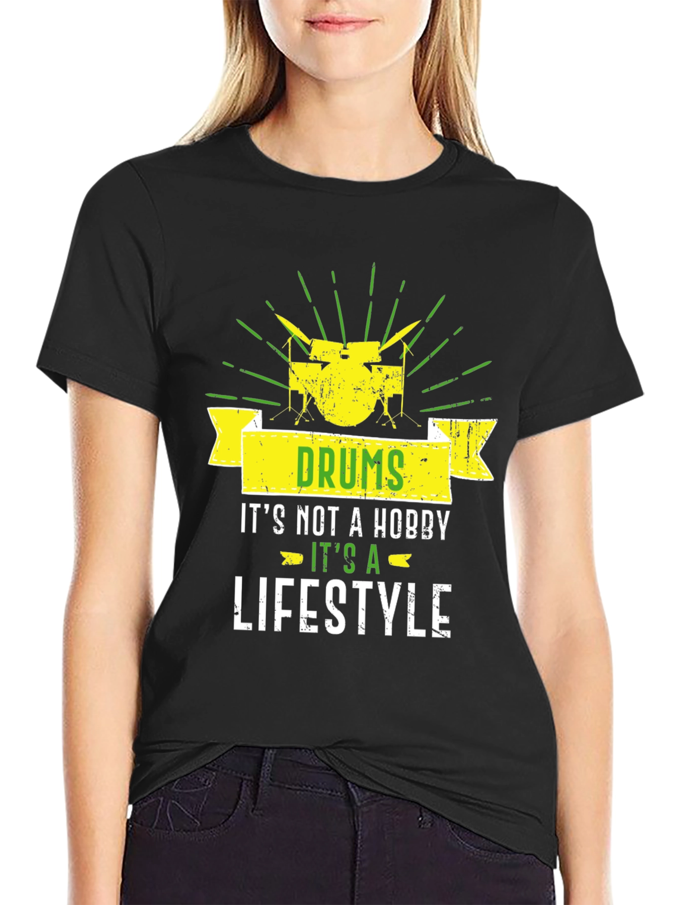 Drums Lifestyle Graphic Tee