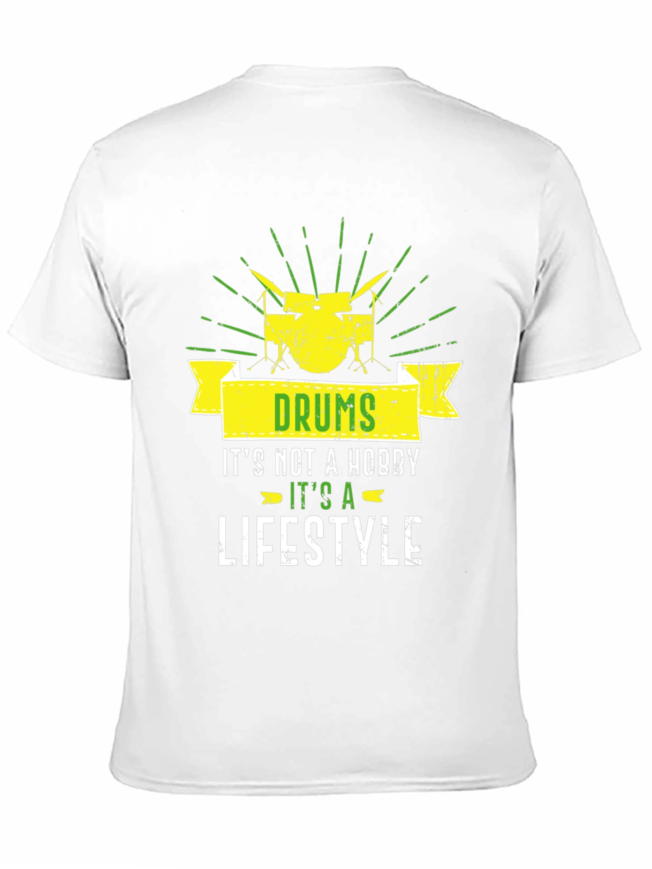 Drums Lifestyle Graphic Tee