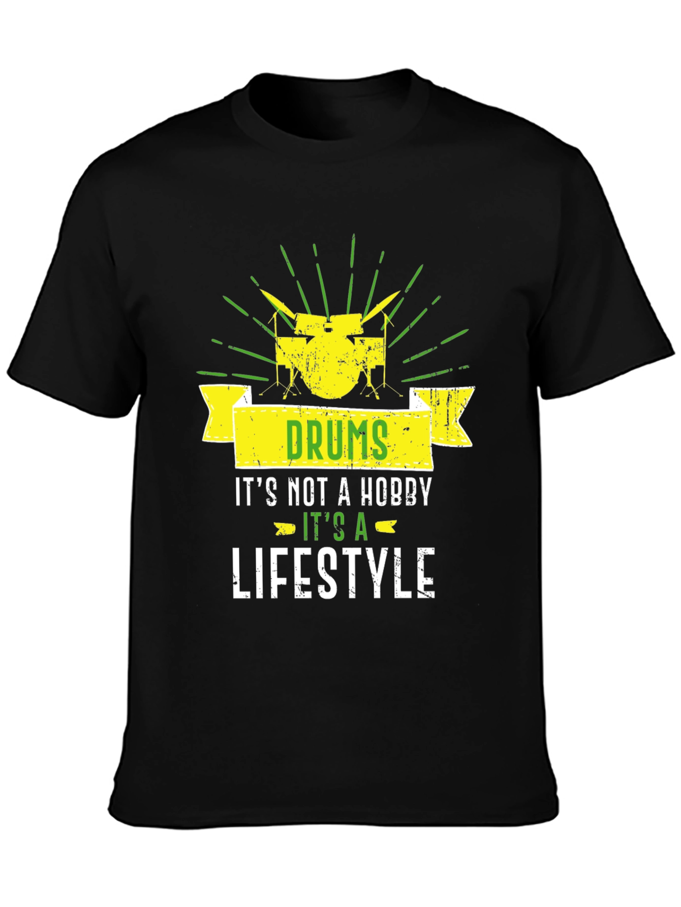 Drums Lifestyle Graphic Tee