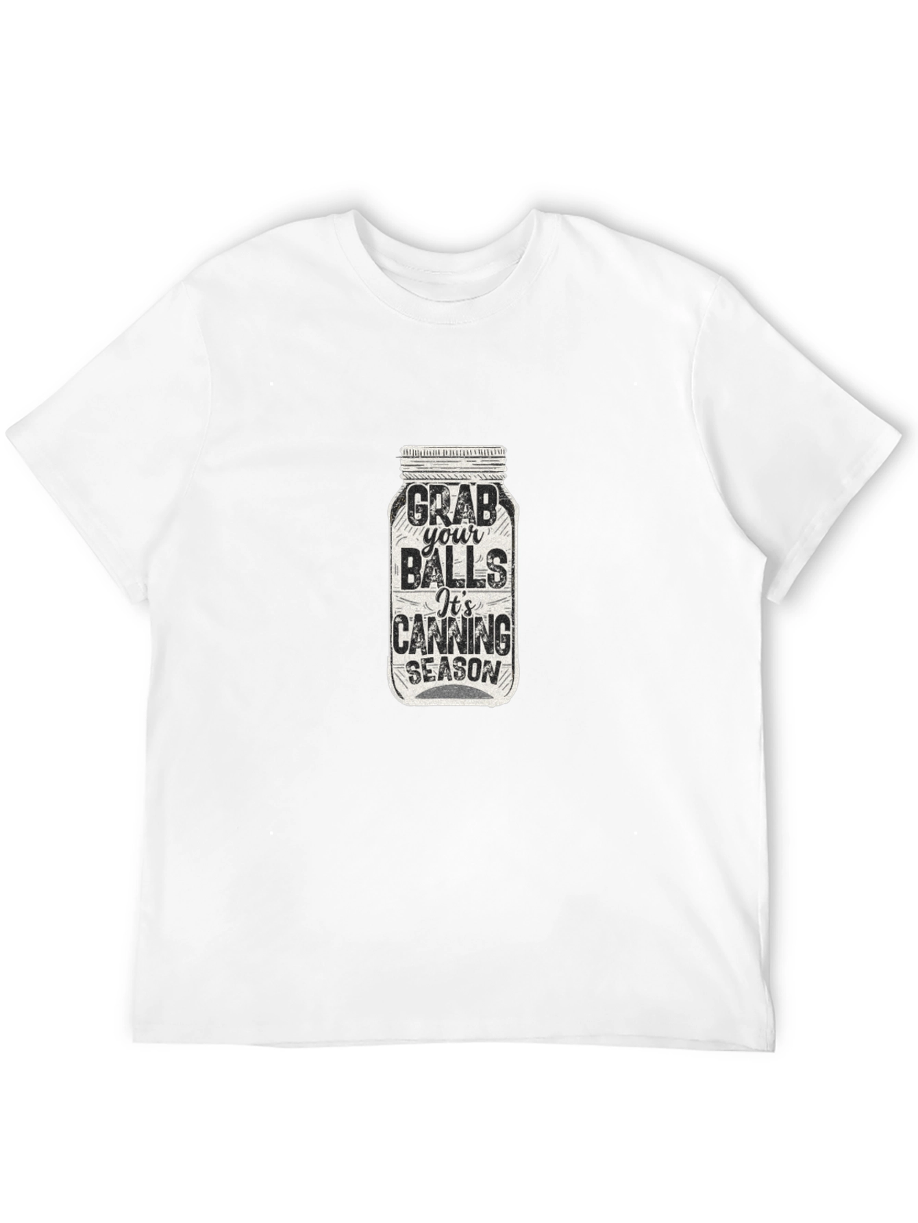Grab Your Balls Canning Season Graphic T-Shirt