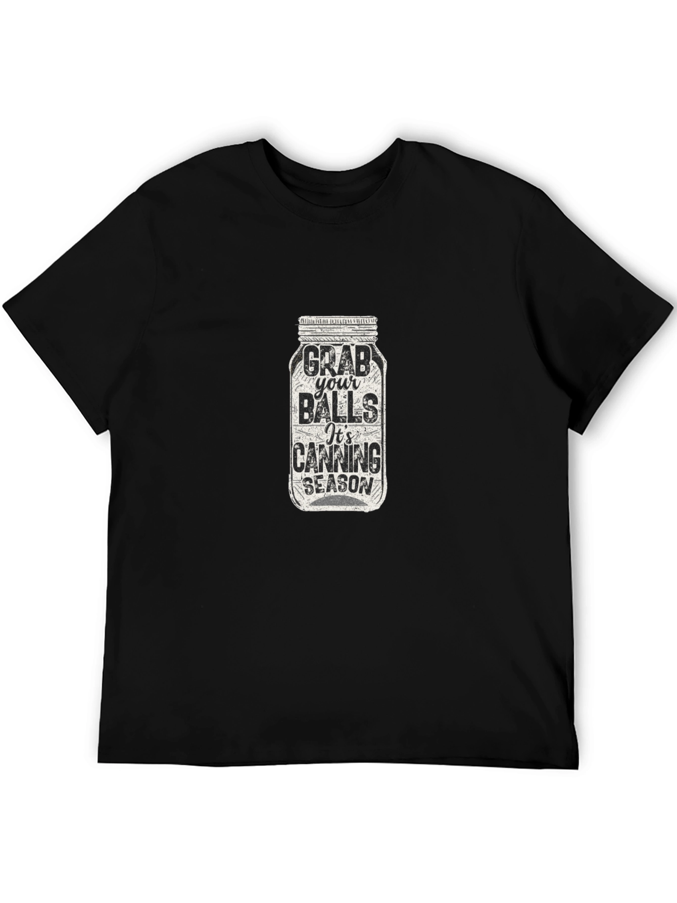 Grab Your Balls Canning Season Graphic T-Shirt