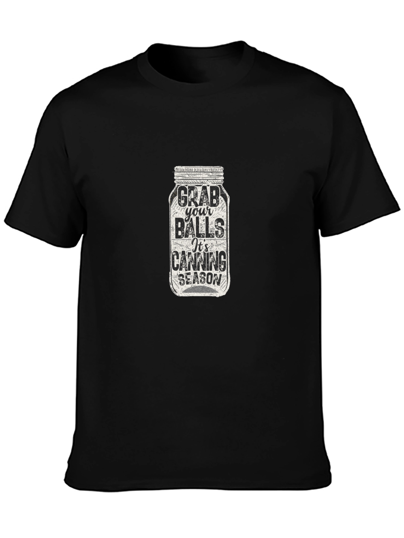 Grab Your Balls Canning Season Graphic T-Shirt