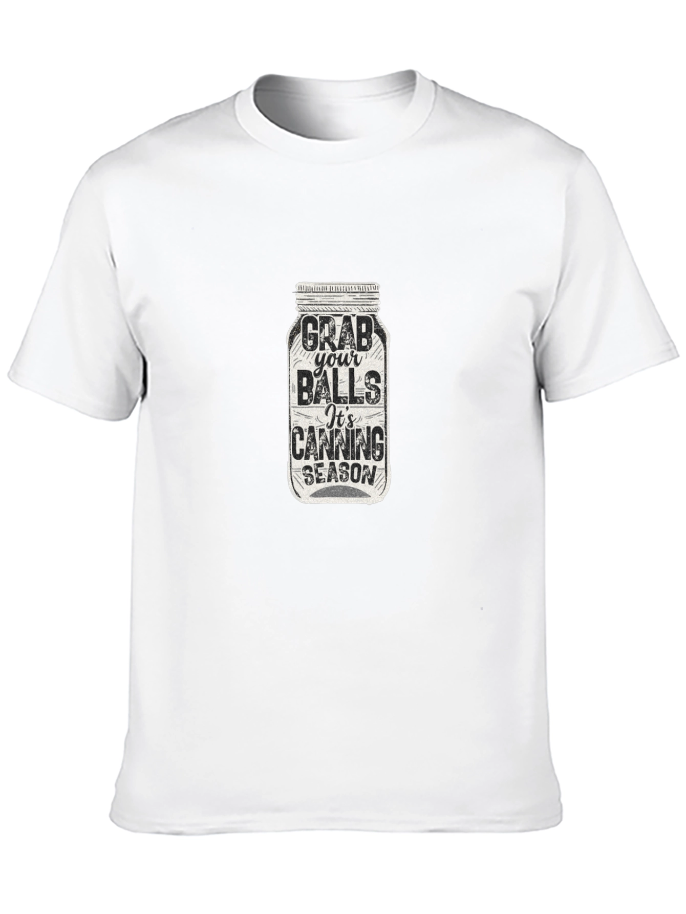 Grab Your Balls Canning Season Graphic T-Shirt