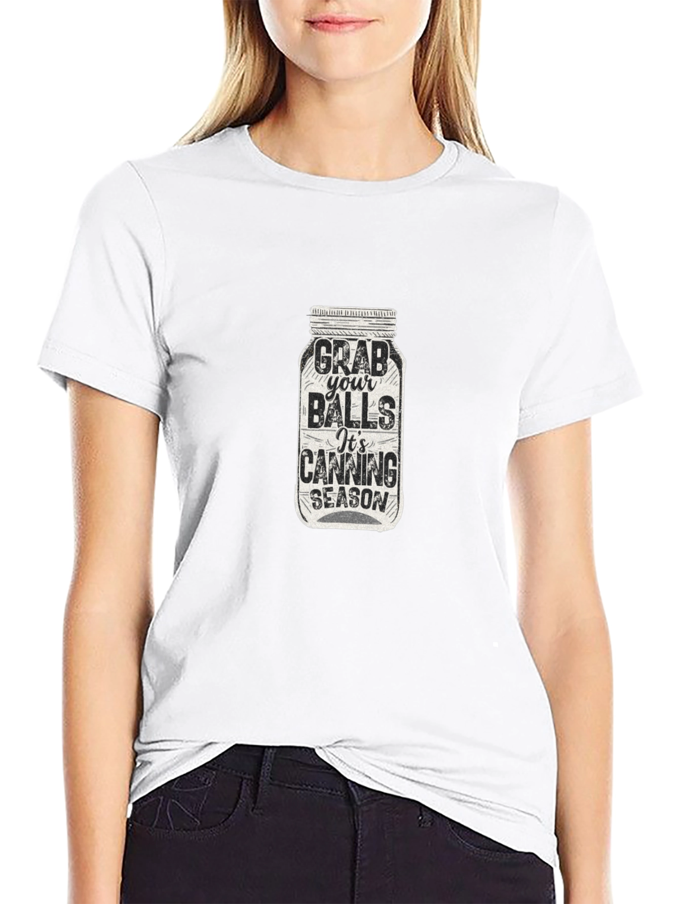 Grab Your Balls Canning Season Graphic T-Shirt