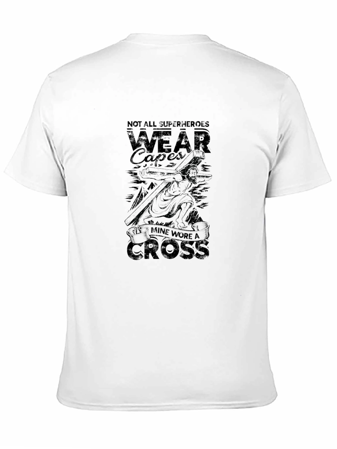 Jesus Wore A Cross Graphic T-Shirt