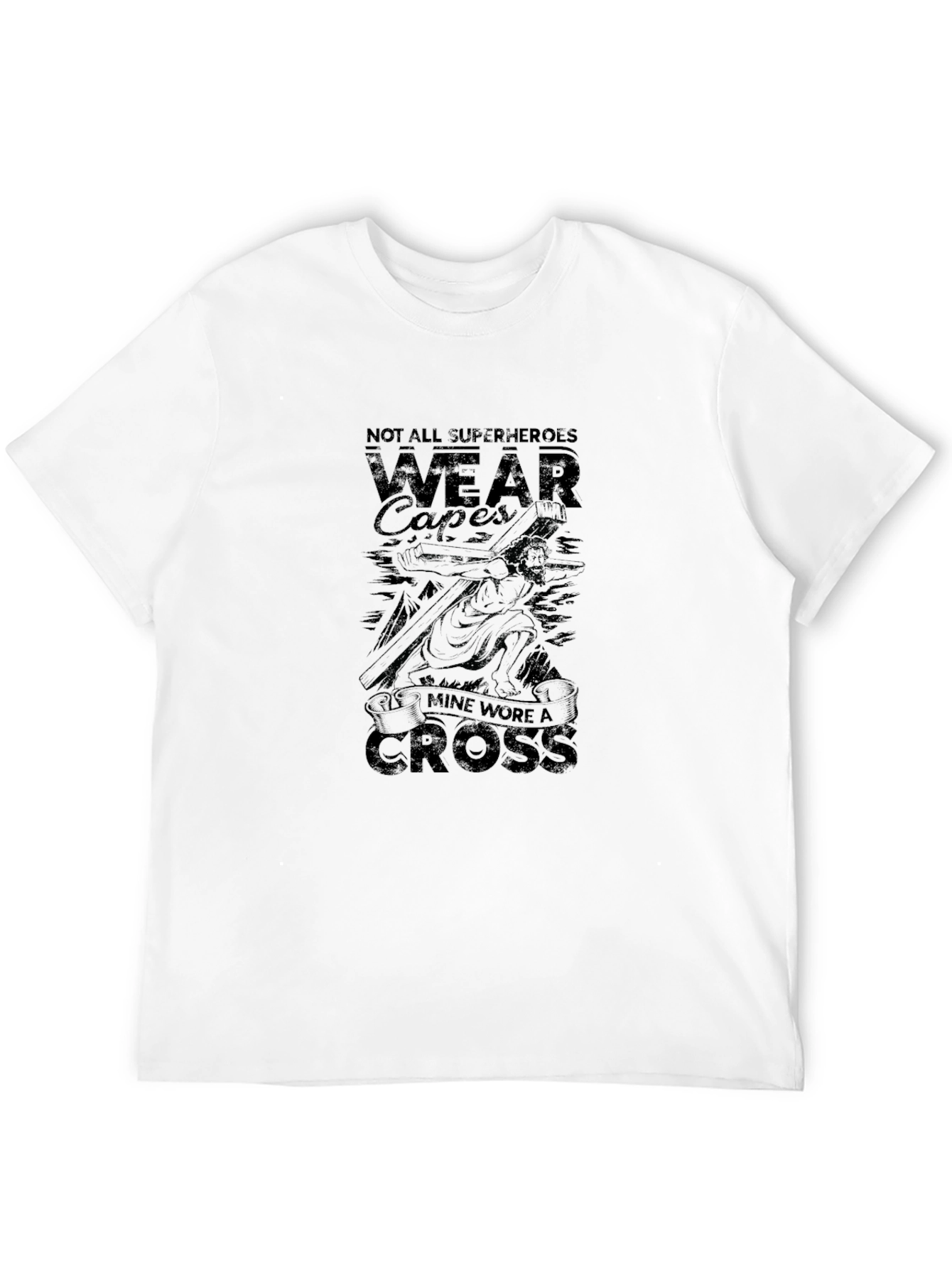 Jesus Wore A Cross Graphic T-Shirt