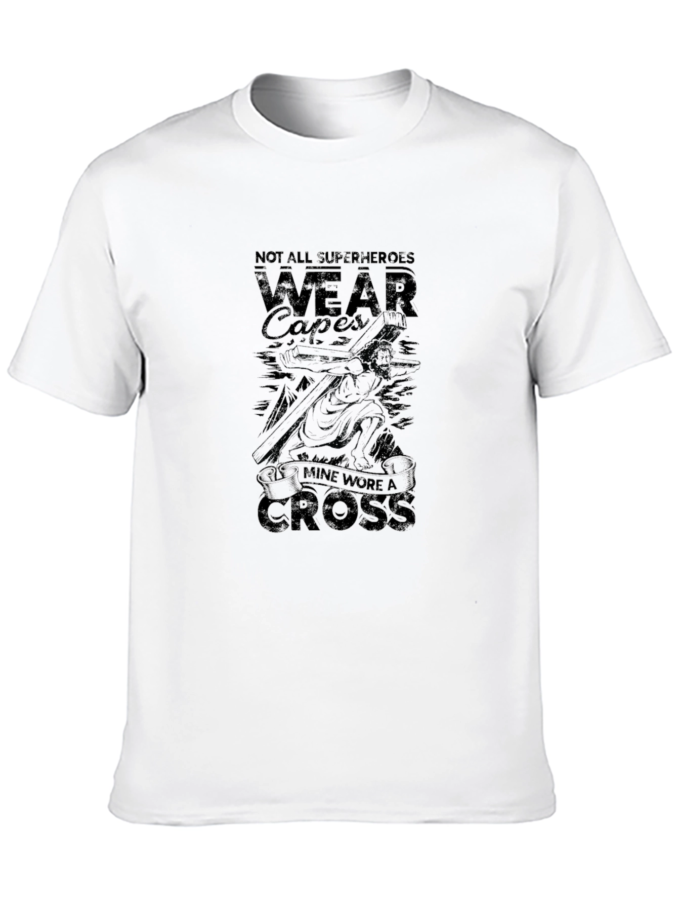 Jesus Wore A Cross Graphic T-Shirt